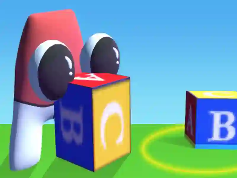 Lojë Alphabet: Room Maze 3D në internet