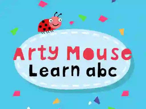 Lojë Arty Mouse Learn Abc në internet