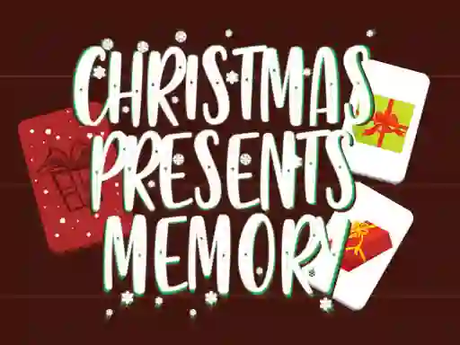 Lojë Christmas Presents Memory në internet