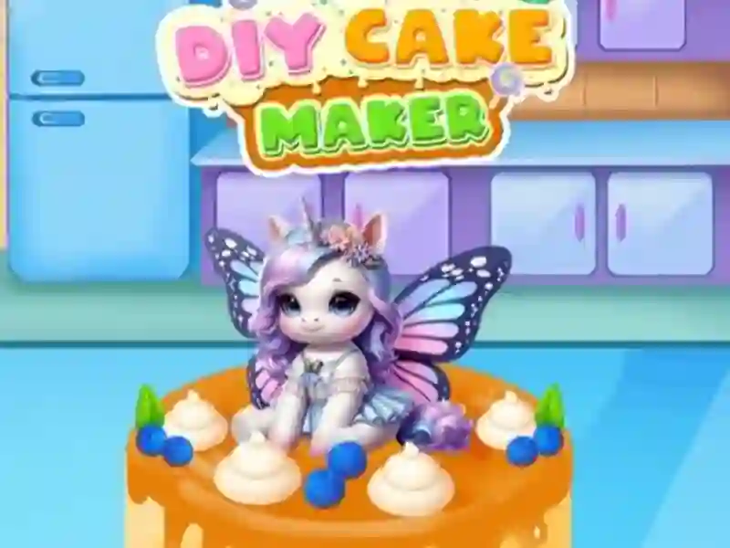 Lojë Diy Cake Maker në internet