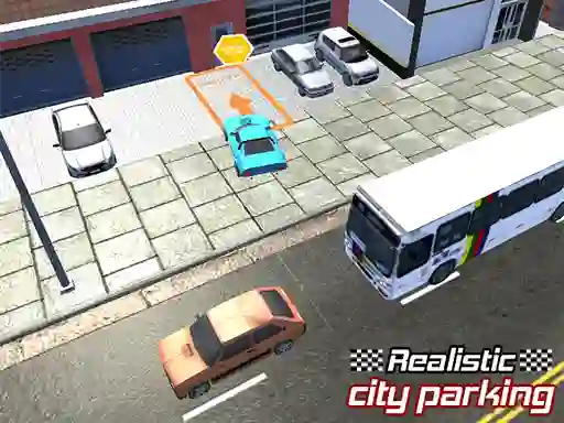 Lojë Realistic City Parking në internet