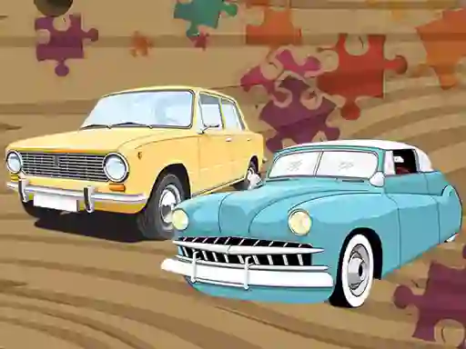 Lojë Old Timer Car Jigsaw në internet