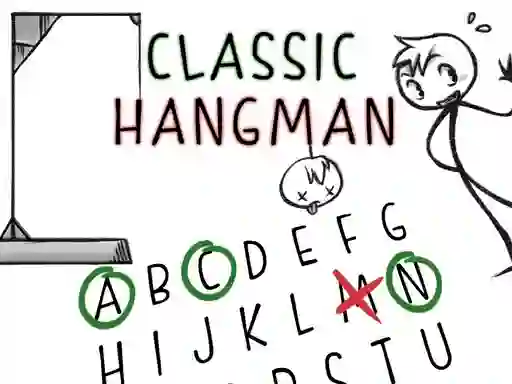 Lojë Classic Hangman në internet