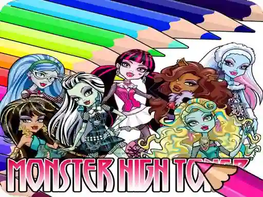 Lojë Coloring Book for Monster High në internet