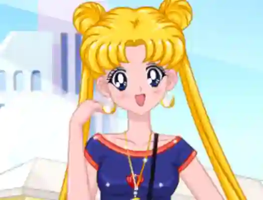 Lojë Sailor Scout`s Summer Style në internet