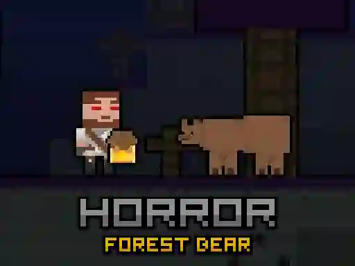 Lojë Horror Forest Bear në internet