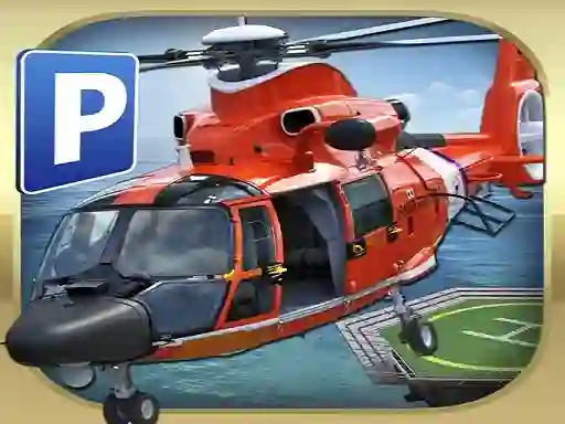 Lojë Helicopter Parking & Racing Simulator në internet