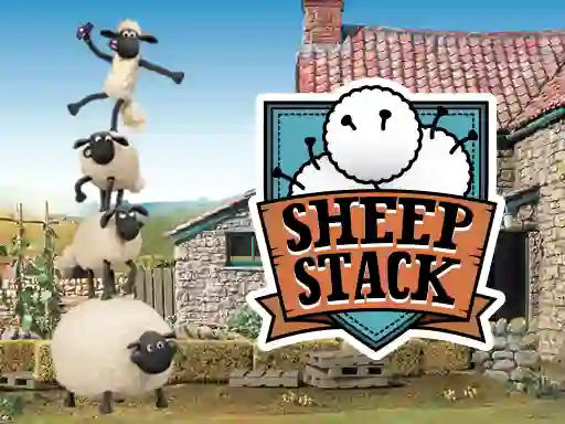 Lojë Shaun The Sheep Sheep Stack në internet
