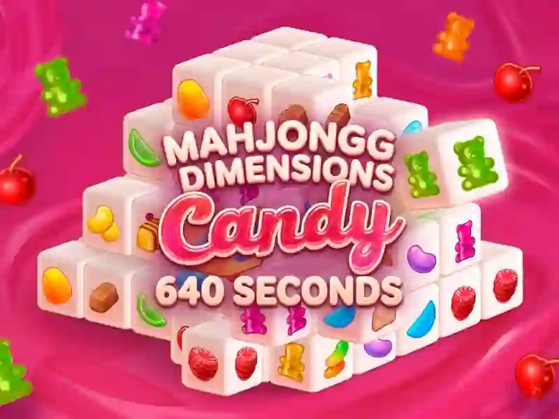 Lojë Mahjongg Dimensions Candy 640 seconds në internet