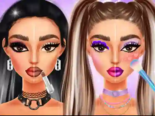 Lojë Makeup Trends: Then And Now në internet
