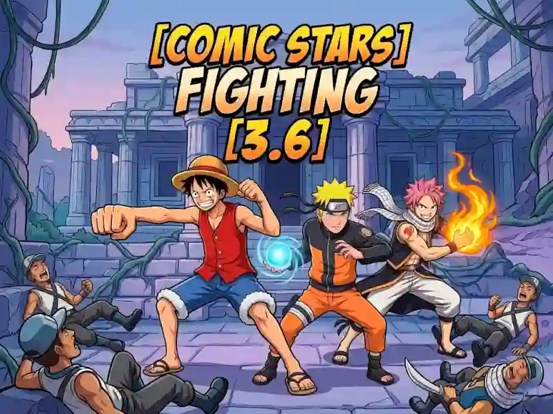 Lojë Comic Stars Fighting 3.6 në internet