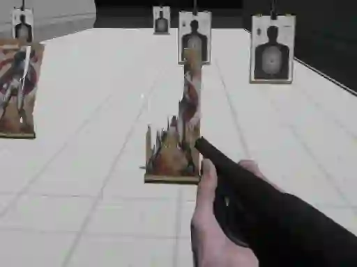 Lojë Shooting Range Simulator në internet
