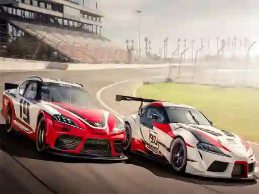 Lojë Racing Cars Puzzle në internet