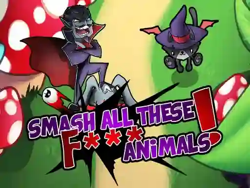 Lojë Smash all these F... animals në internet