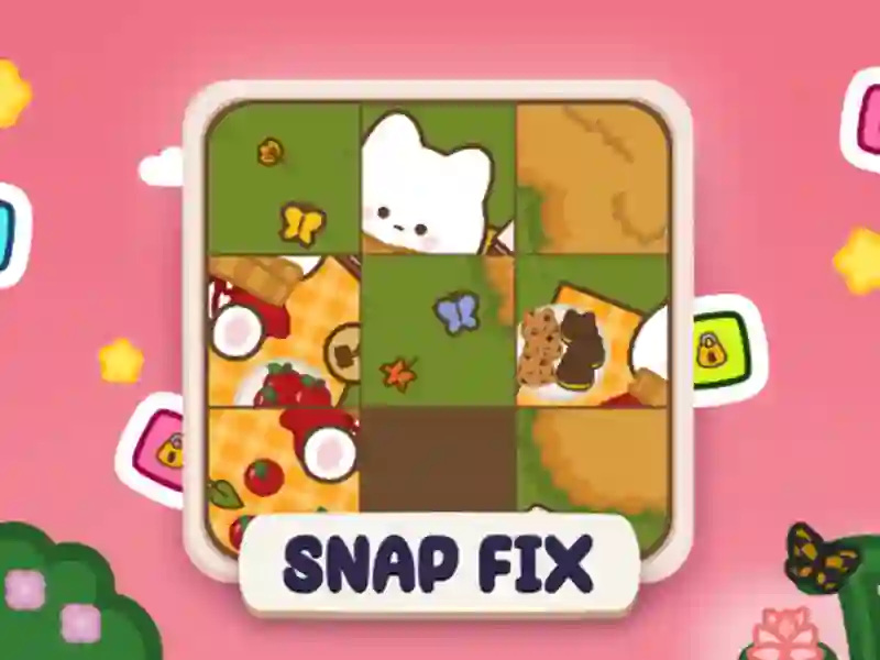 Lojë Snap Fix në internet