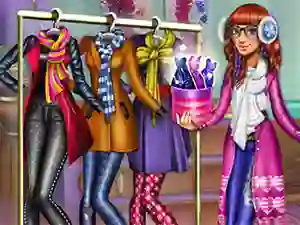 Lojë Tris Winter Fashion Dolly Dress Up në internet