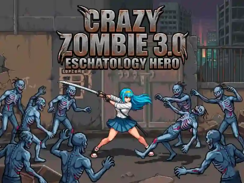 Lojë Crazy Zombie 3.0 Eschatology Hero në internet