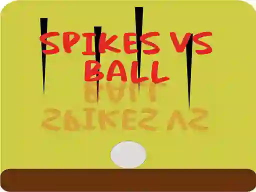 Lojë Ball vs spikes në internet