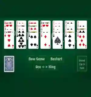 Lojë Patience Solitaire në internet