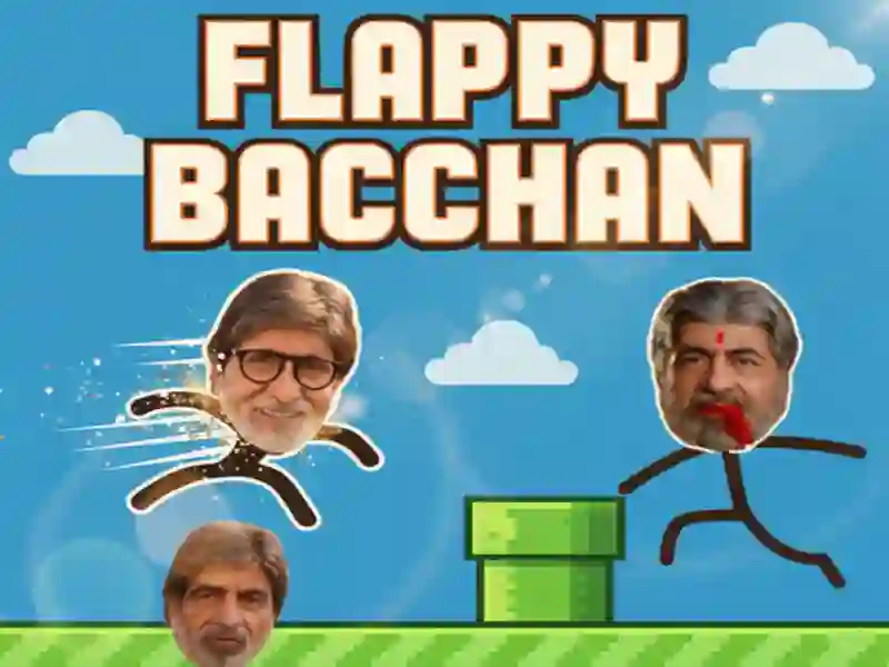 Lojë Flappy bacchan në internet