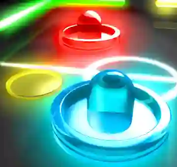 Lojë Neon Hockey në internet