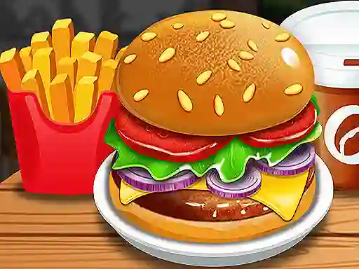 Lojë Burger Shop në internet