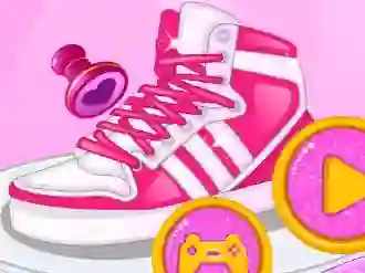 Lojë Popstar sneaker designer në internet