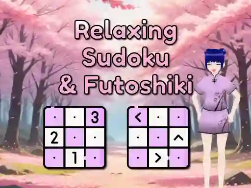 Lojë Relaxing Sudoku & Futushiki në internet