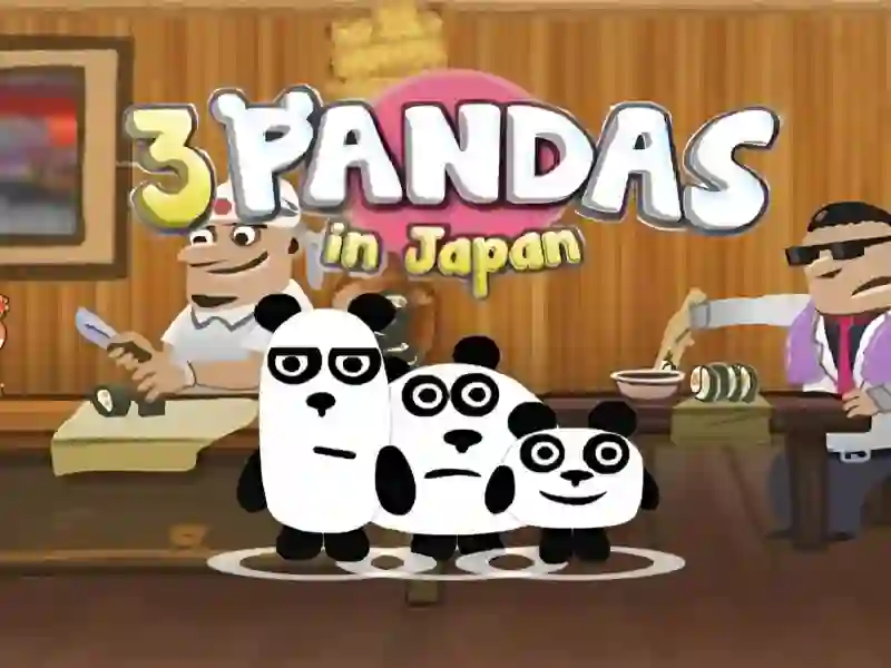 Lojë 3 Pandas In Japan HTML5 në internet