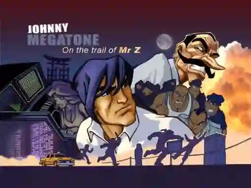 Lojë Johnny Megatone në internet