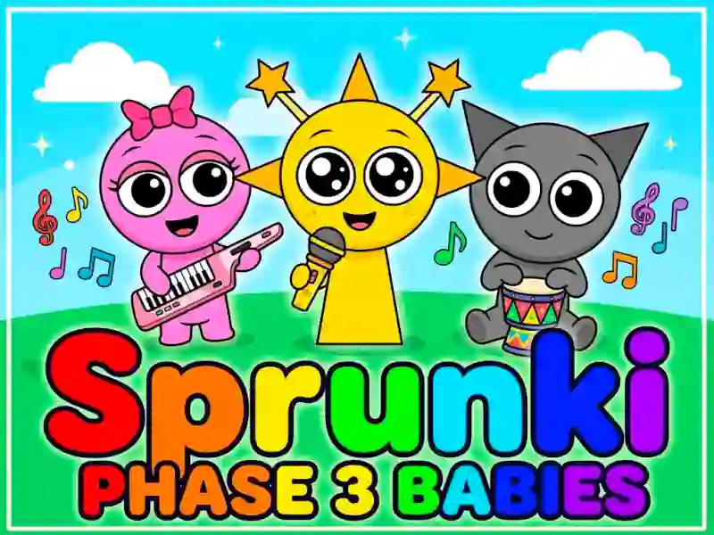 Lojë Sprunki baby PHASE 3 në internet