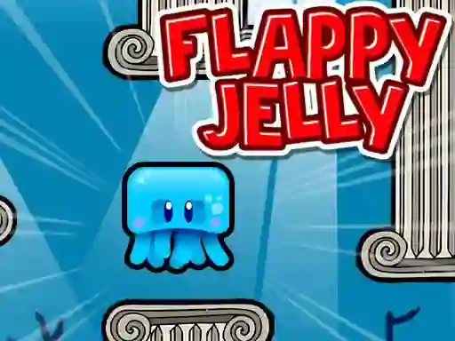 Lojë Flappy Jelly në internet