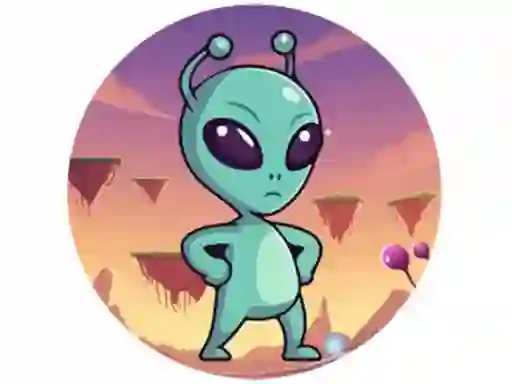 Lojë Galactic Leap në internet