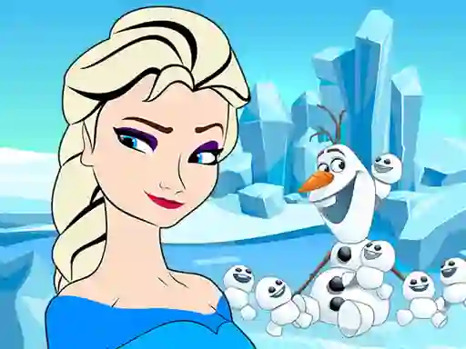 Lojë Princess Elsa Hidden Hearts në internet