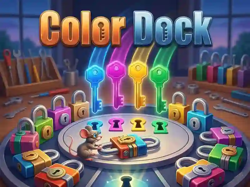 Lojë Color Dock në internet