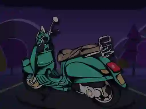 Lojë Classic Scooter Memory në internet