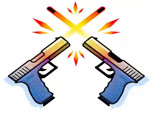 Lojë Double Gun Strike në internet