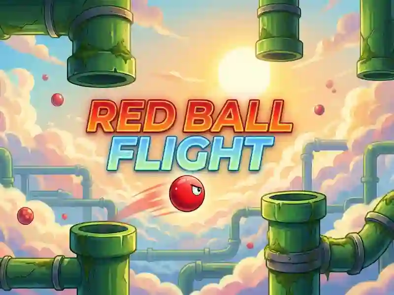 Lojë Red Ball Flight në internet