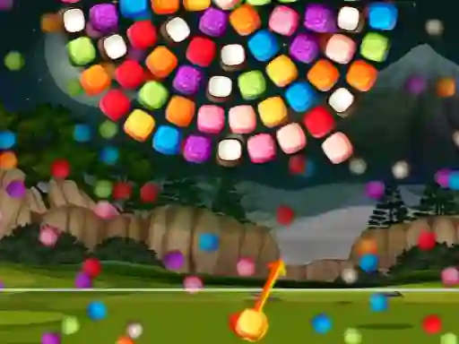 Lojë Bubble Shooter Candy Wheel në internet