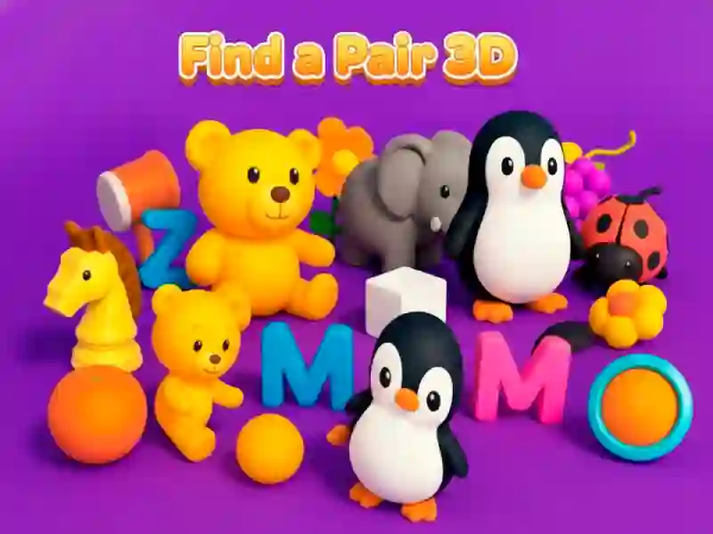 Lojë Find a Pair 3D në internet