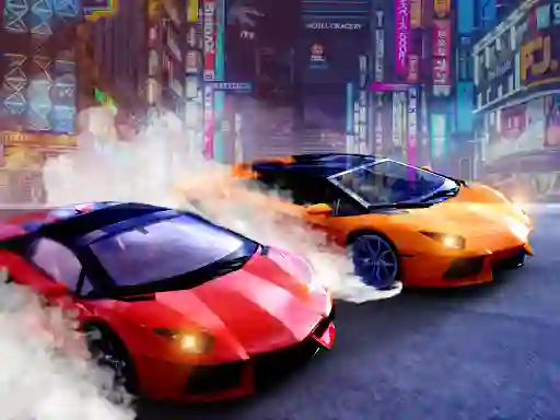 Lojë Two Lambo Rivals: Drift në internet