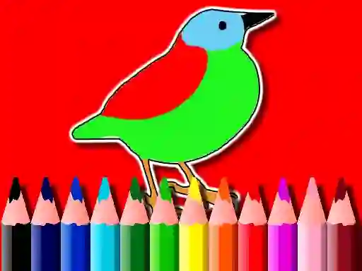Lojë Back To School: Birds Coloring Book në internet