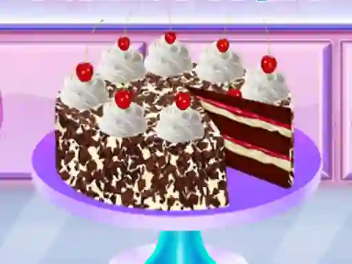 Lojë Real Black Forest Cake Cooking në internet