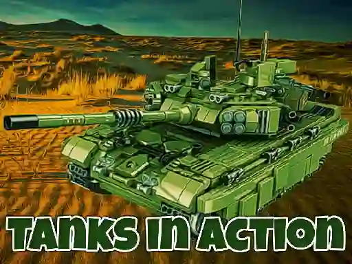 Lojë Tanks in Action në internet