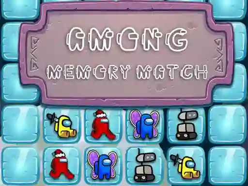 Lojë Among Memory Match në internet