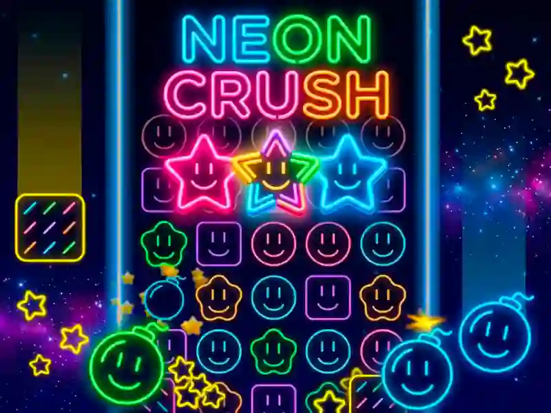 Lojë Neon Crush në internet