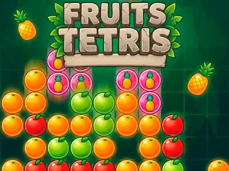 Lojë Fruits Tetris në internet