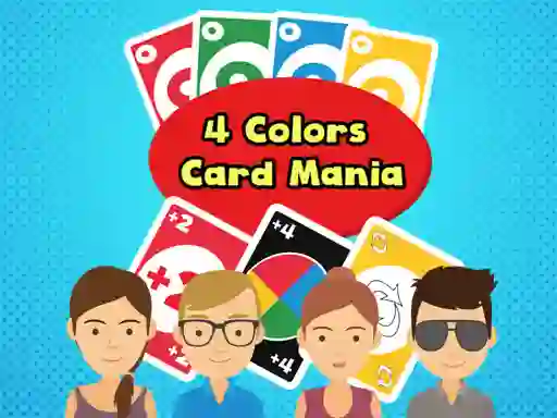 Lojë 4 Colors Card Mania në internet