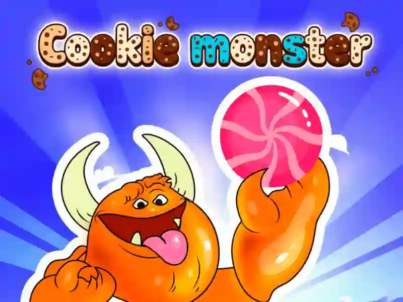 Lojë Cookie monster në internet