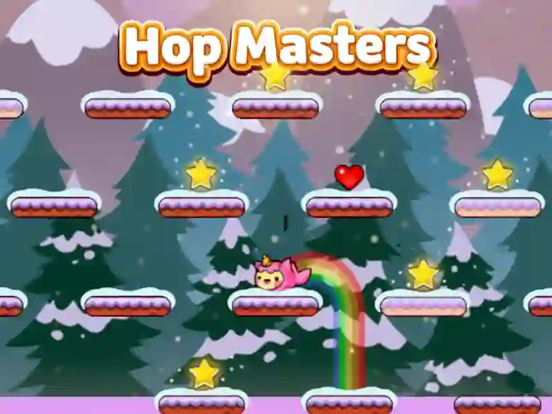 Lojë Hop Masters në internet